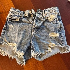 Wild Fable Light Blue Distressed Jean Shorts